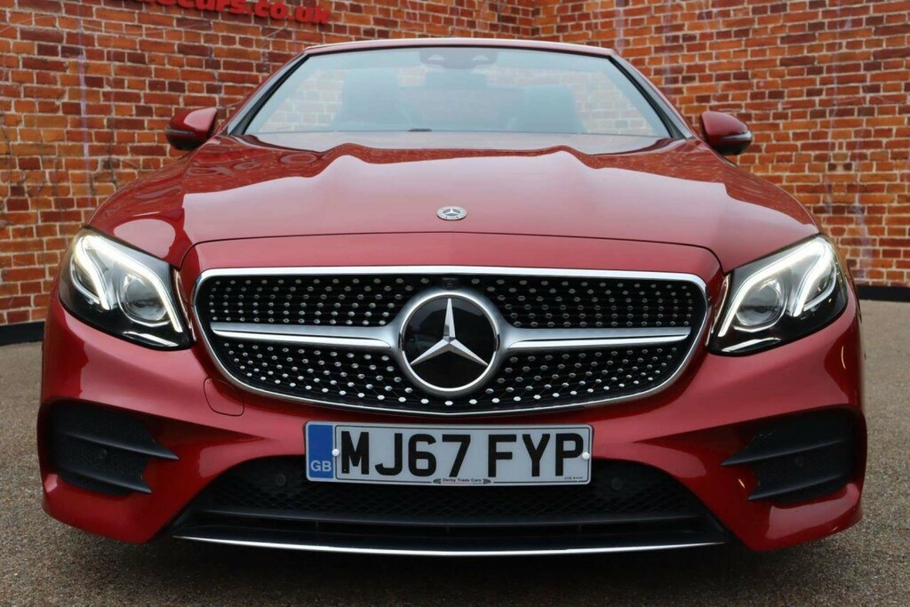 Mercedes-Benz E Class V6 Amg Line Premium Plus Cabriolet G-tron MJ67FYP Red #6