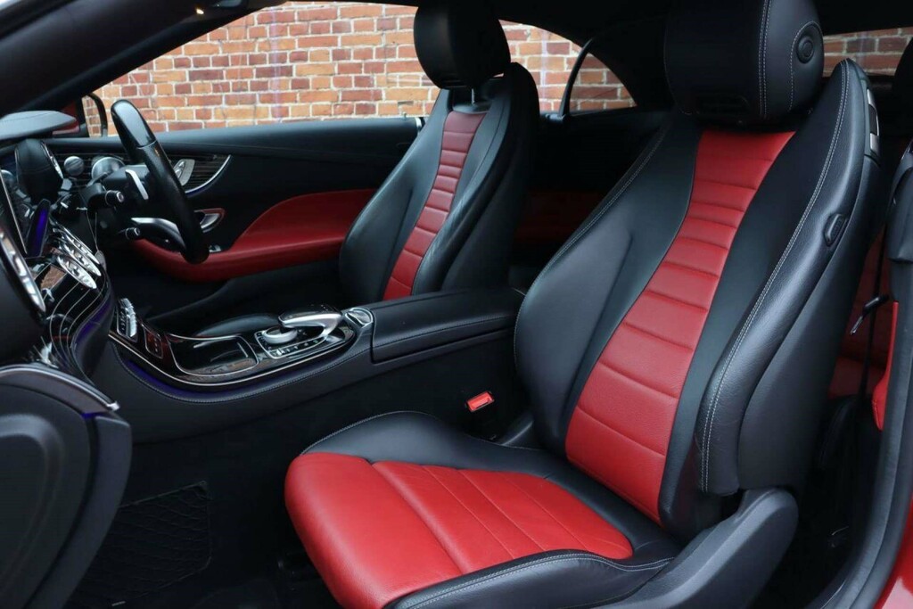 Mercedes-Benz E Class V6 Amg Line Premium Plus Cabriolet G-tron MJ67FYP Red #3