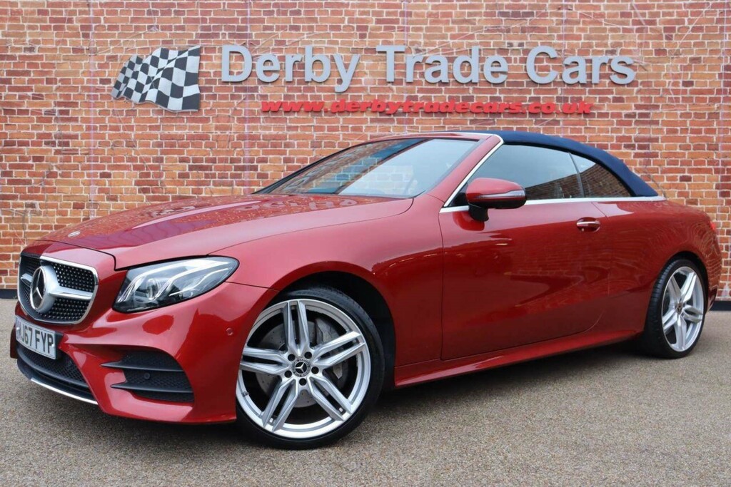 Mercedes-Benz E Class V6 Amg Line Premium Plus Cabriolet G-tron MJ67FYP Red #5