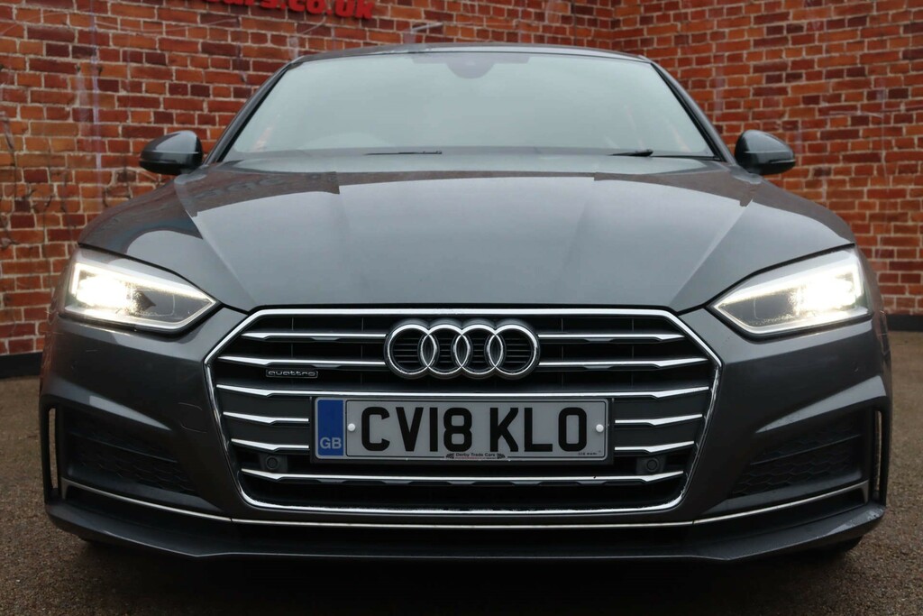 Audi A5 S Line Sportback S Tronic Quattro Euro 6 S CV18KLO Grey #5