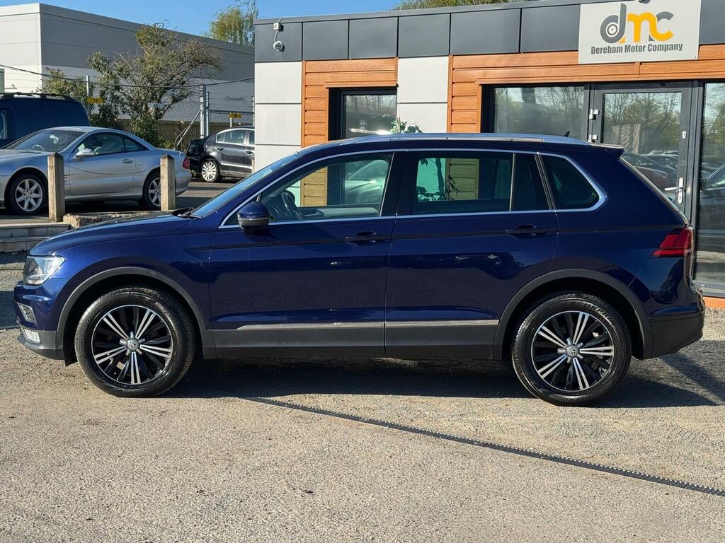 Volkswagen Tiguan 2.0 Tdi Bluemotion Tech Se Navigation Dsg 4Motion FE66VSG Blue #2
