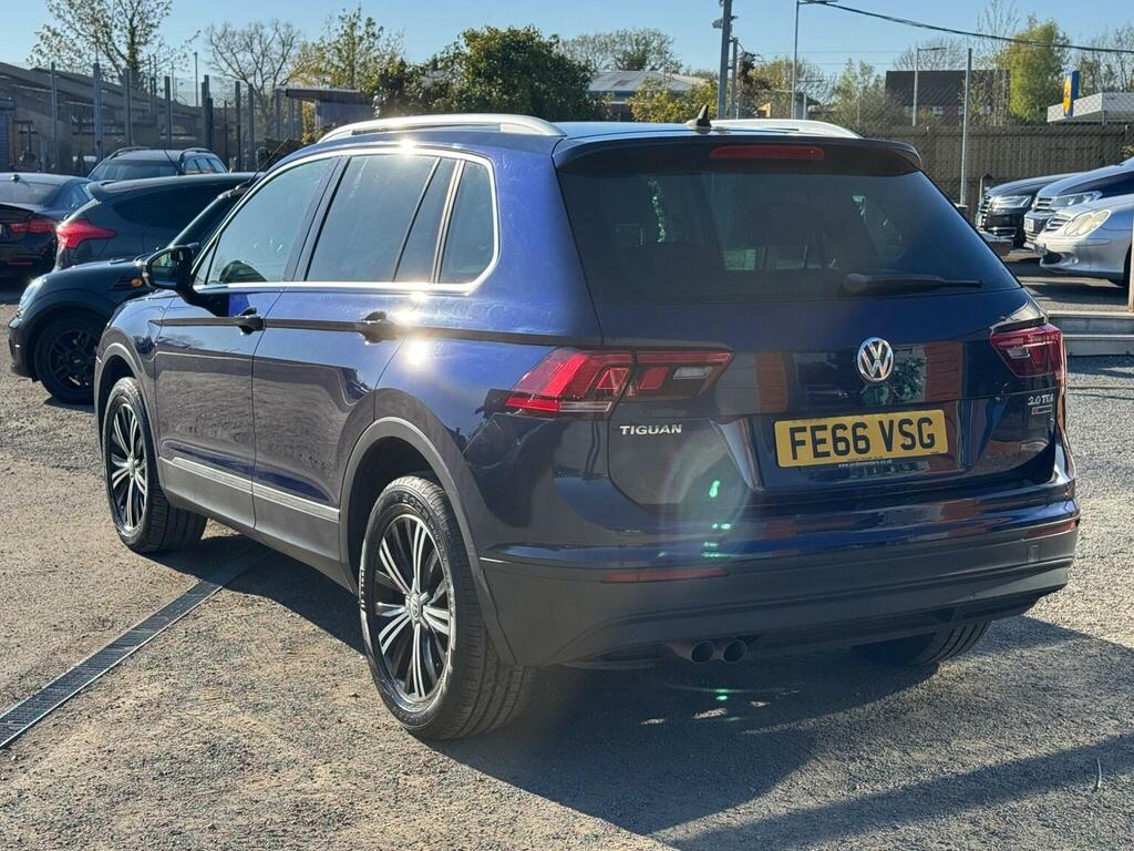 Volkswagen Tiguan 2.0 Tdi Bluemotion Tech Se Navigation Dsg 4Motion FE66VSG Blue #3