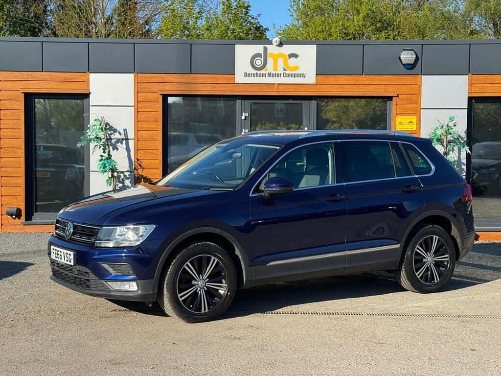 Volkswagen Tiguan 2.0 Tdi Bluemotion Tech Se Navigation Dsg 4Motion Blue