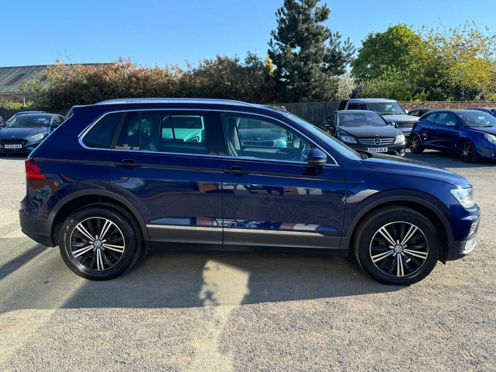 Volkswagen Tiguan 2.0 Tdi Bluemotion Tech Se Navigation Dsg 4Motion FE66VSG Blue #6