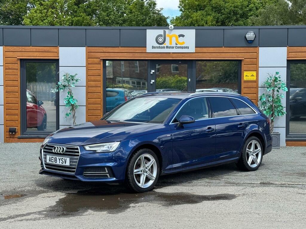 Audi A4 Avant 2.0 Tdi Ultra S Line S Tronic Euro 6 Ss Blue