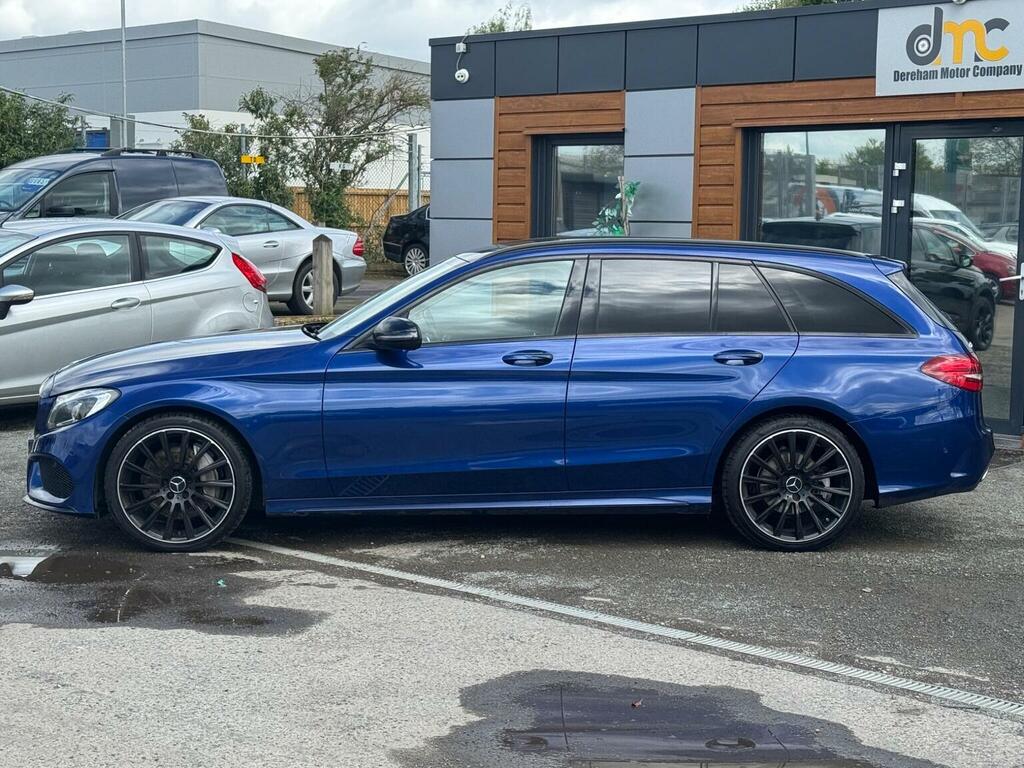 Mercedes-Benz C Class 2.1 C250d Amg Line Premium Plus G-tronic Euro 6 KU68HHN Blue #2