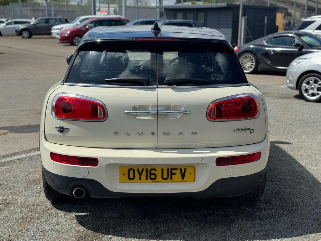 Mini Clubman 2.0 Cooper D Euro 6 Ss 6Dr OY16UFV White #4