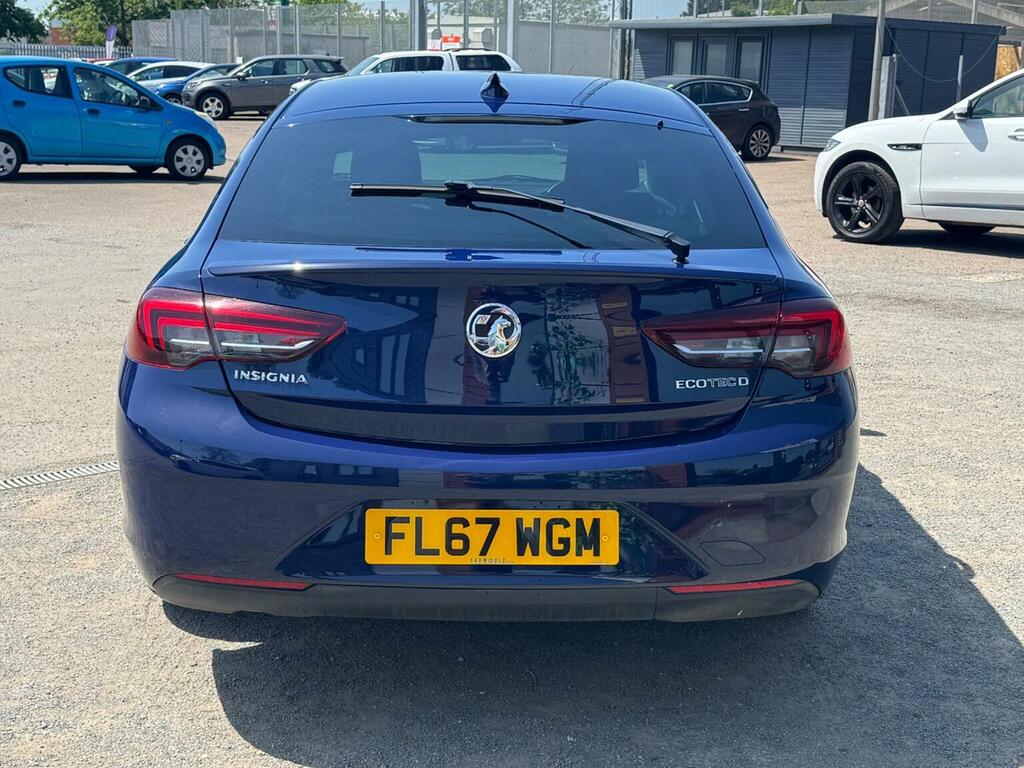 Vauxhall Insignia 1.6 Turbo D Ecotec Sri Nav Grand Sport Euro 6 Ss FL67WGM Blue #4