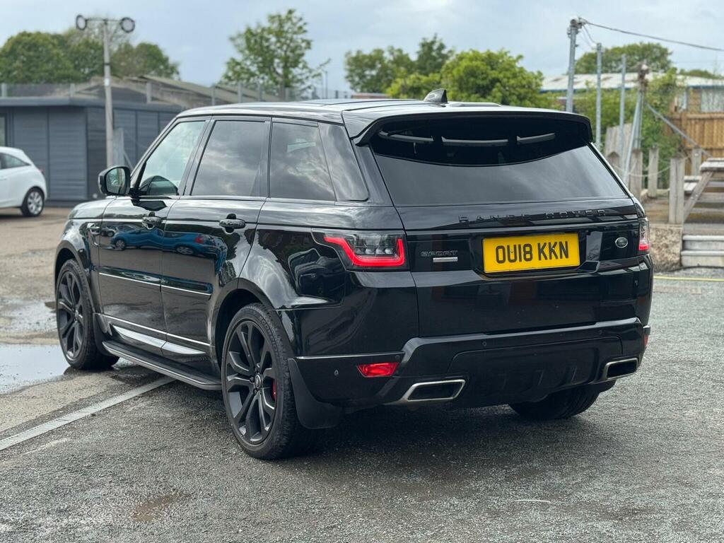 Land Rover Range Rover Sport 5.0 P525 V8 Dynamic 4Wd Euro 6 OU18KKN Black #3