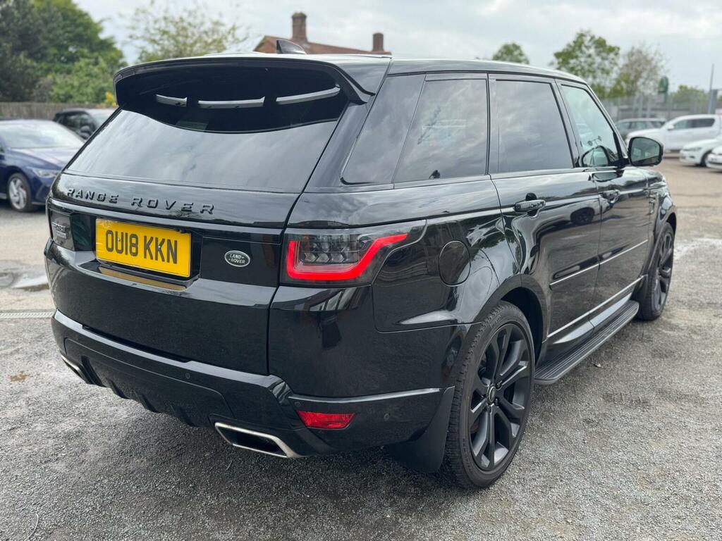 Land Rover Range Rover Sport 5.0 P525 V8 Dynamic 4Wd Euro 6 OU18KKN Black #5
