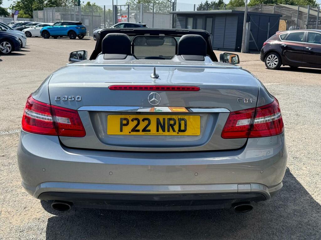 Mercedes-Benz E Class 3.0 E350 Cdi V6 Blueefficiency Sport Cabriolet G-t P22NRD Silver #4