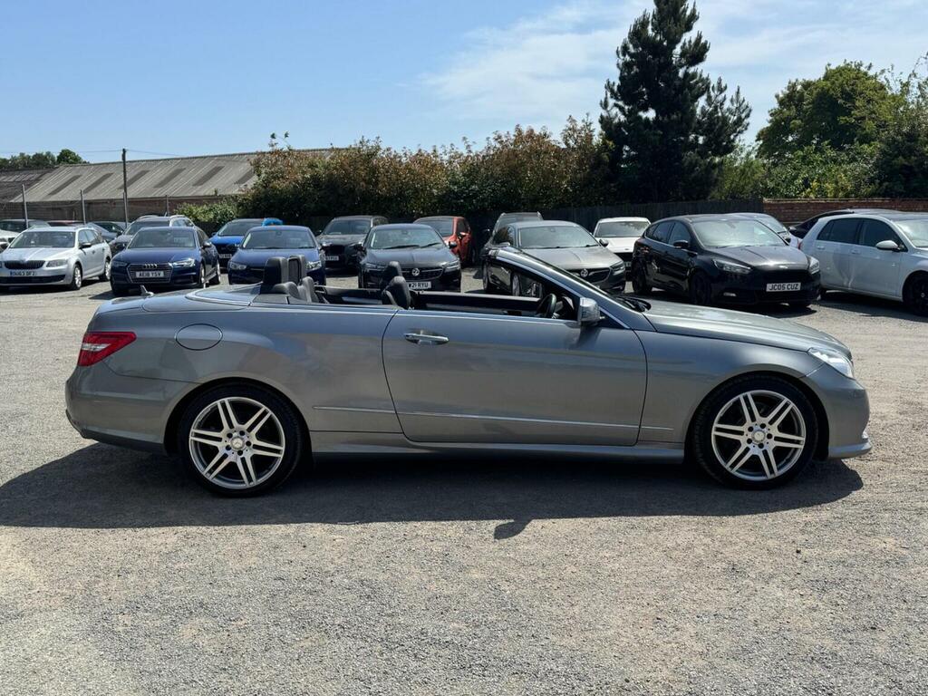 Mercedes-Benz E Class 3.0 E350 Cdi V6 Blueefficiency Sport Cabriolet G-t P22NRD Silver #6