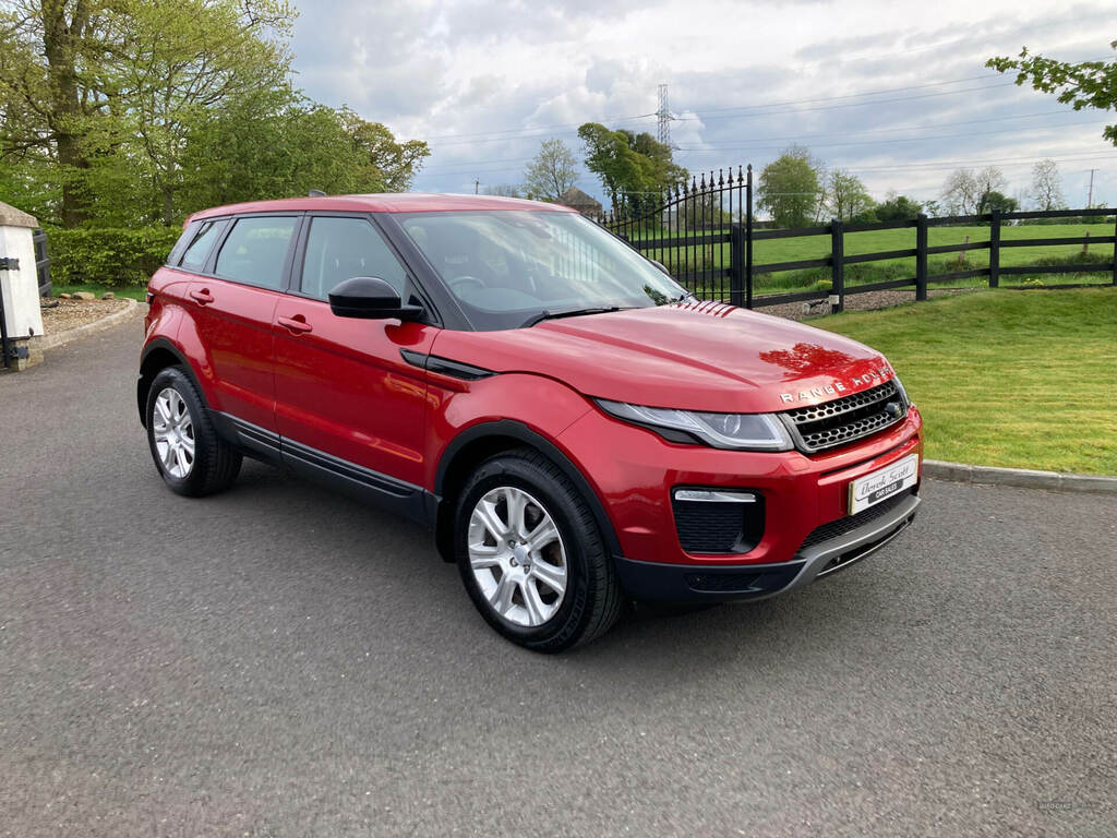 Land Rover Range Rover Evoque 2.0 Td4 Se Tech  Red #4