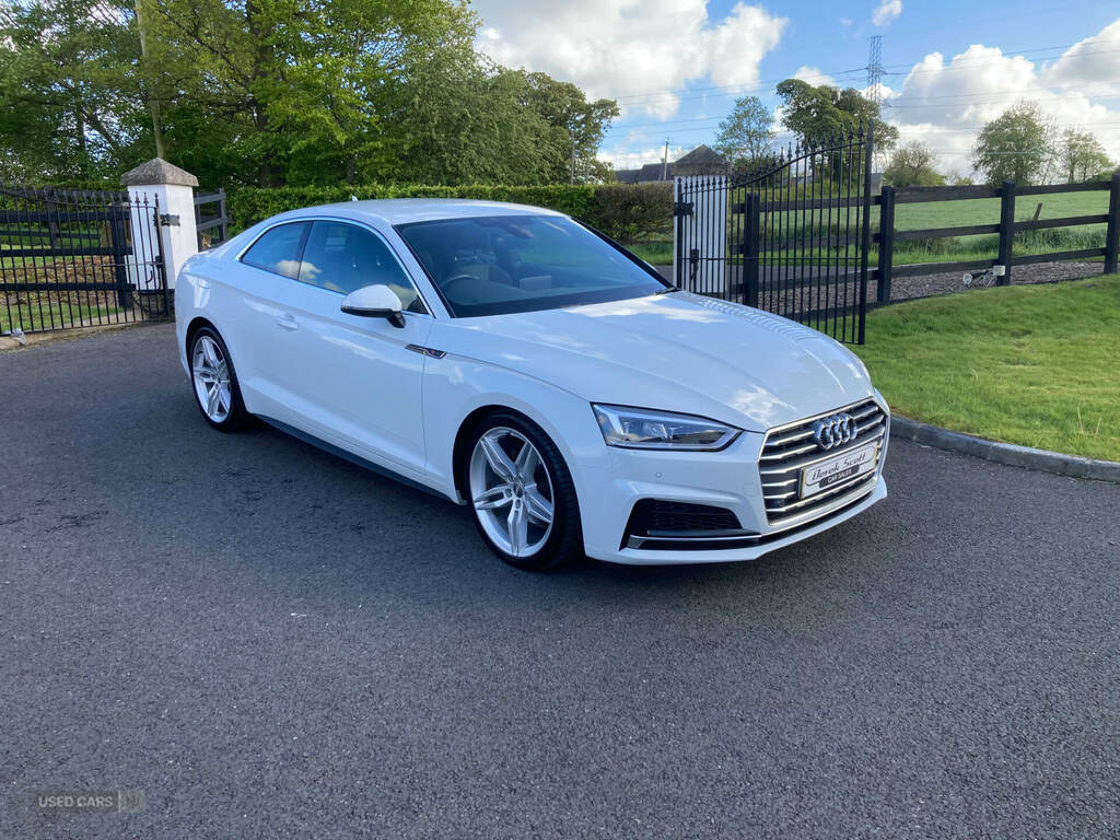 Audi A5 35 Tfsi S Line White #4