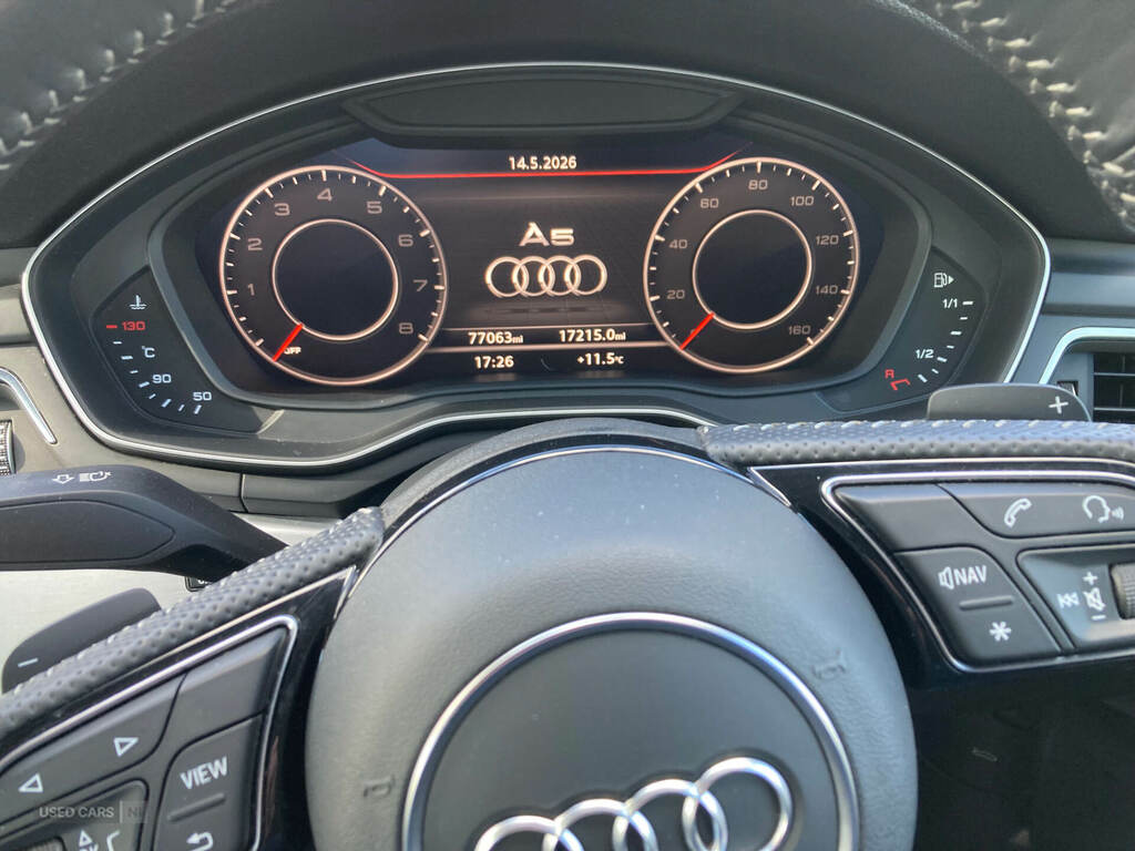 Audi A5 35 Tfsi S Line White #6