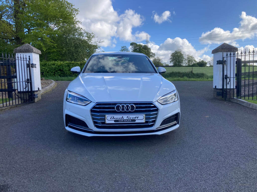 Audi A5 35 Tfsi S Line White #3