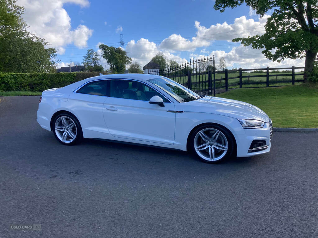 Audi A5 35 Tfsi S Line White #5