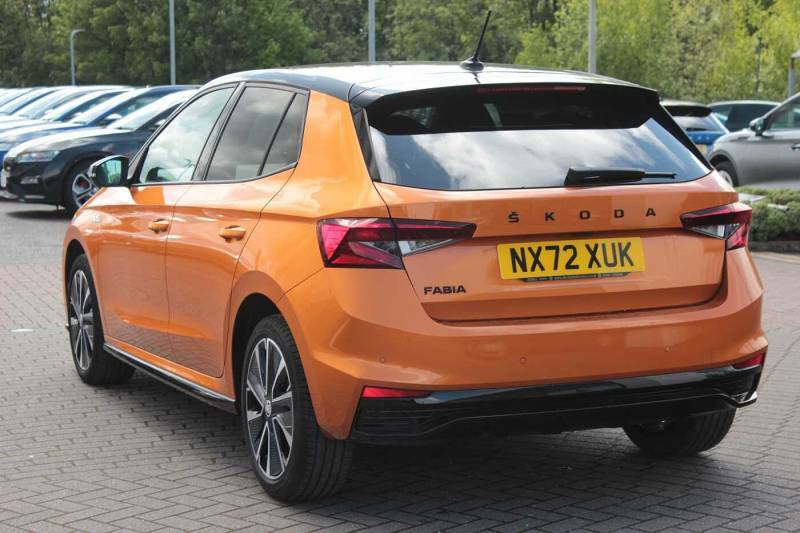 Skoda Fabia 1.0 Tsi 110 Monte Carlo - 2022 72 NX72XUK Orange #3
