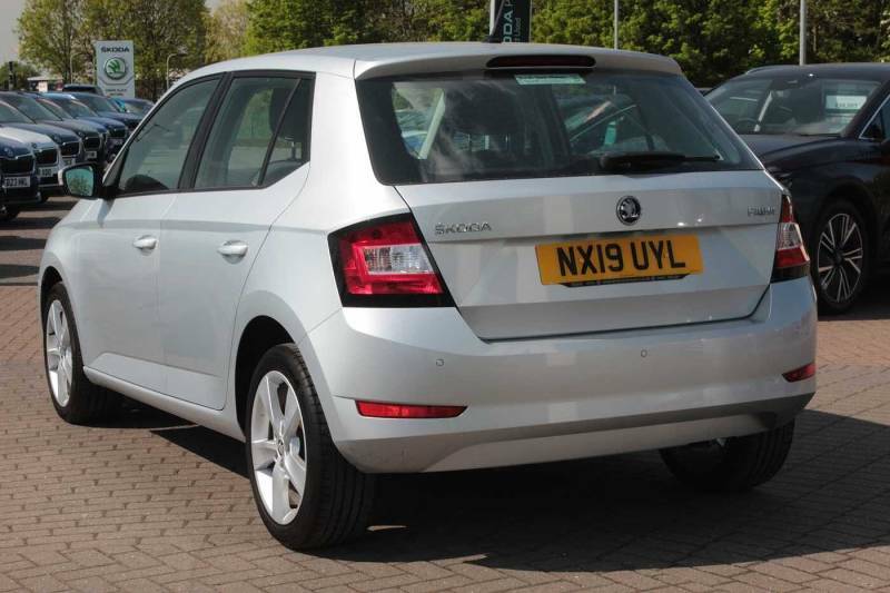Skoda Fabia 1.0 Tsi Se L - 2019 19 NX19UYL Silver #3