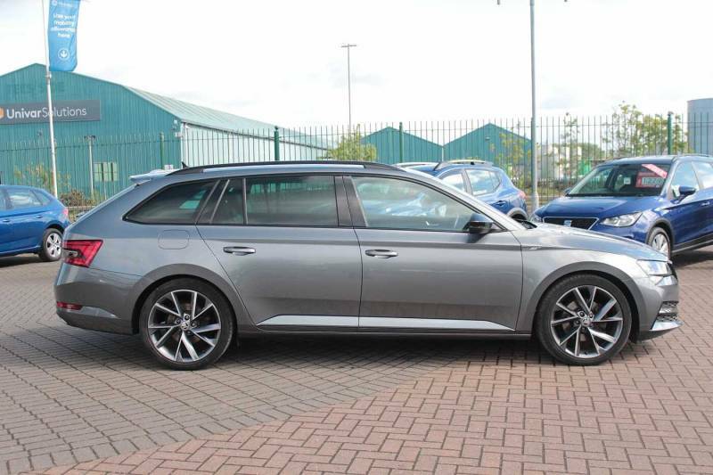 Skoda Superb 1.5 Tsi Sport Line Plus Dsg - 2022 72 Grey #4