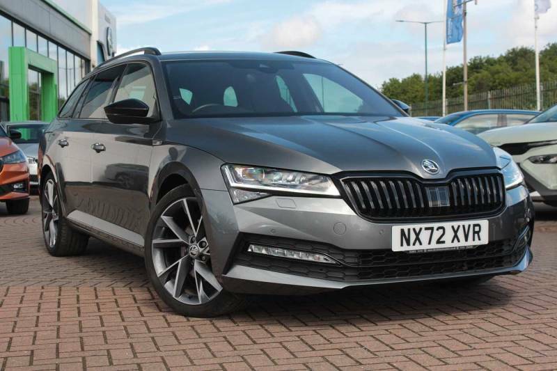 Skoda Superb 1.5 Tsi Sport Line Plus Dsg - 2022 72 Grey