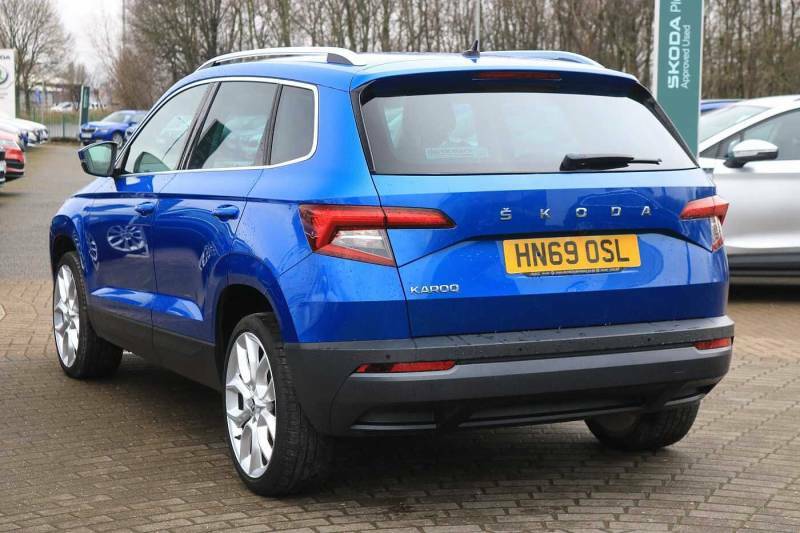Skoda Karoq 1.0 Tsi Se L - 2019 69 HN69OSL Blue #3