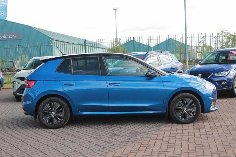 Skoda Fabia 1.0 Tsi Colour Edition - 2022 22 SJ22ONZ Blue #4