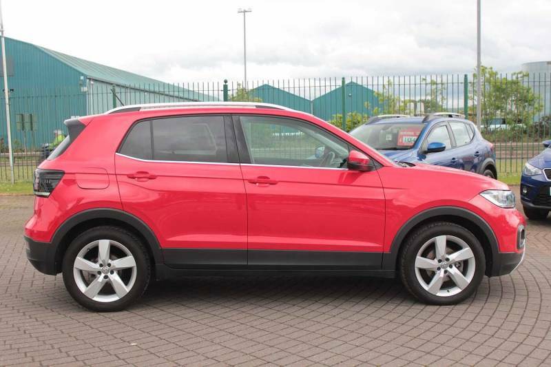 Volkswagen T-Cross 1.0 Tsi 115 Sel - 2019 19 YH19NOO Red #4