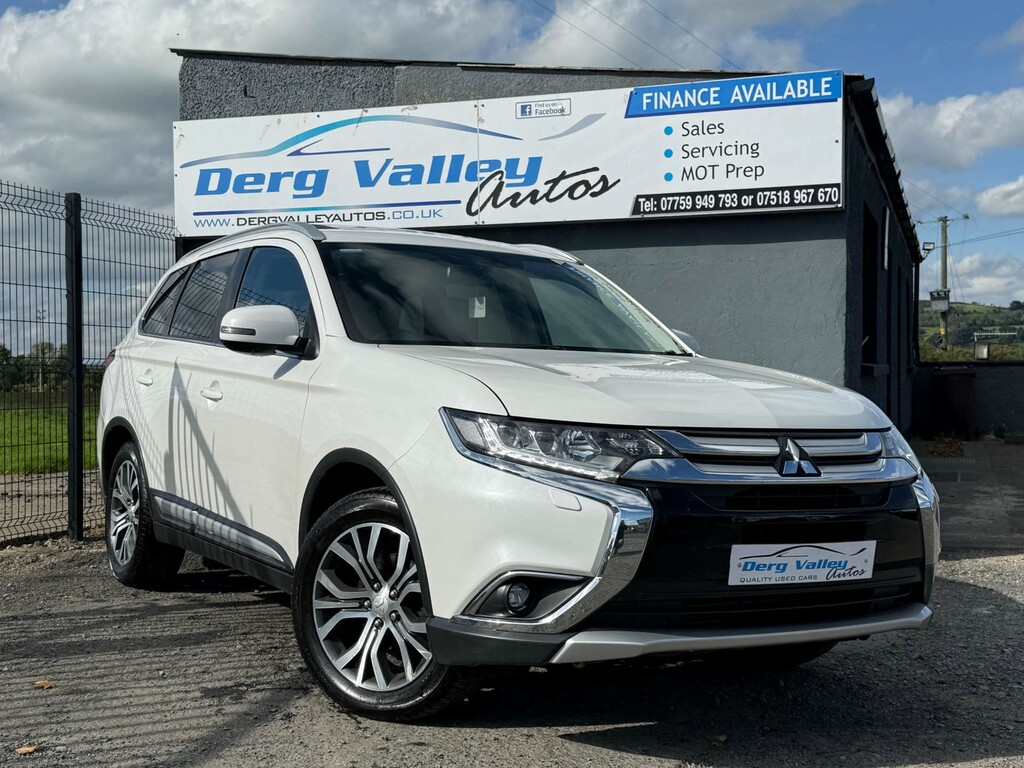Mitsubishi Outlander Di-d 4 4Wd WV17BVD White #2