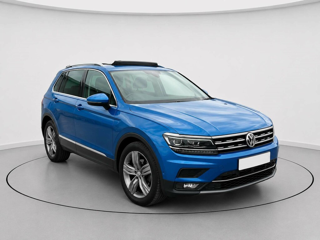 Volkswagen Tiguan Sel Tdi Bluemotion Technology Blue