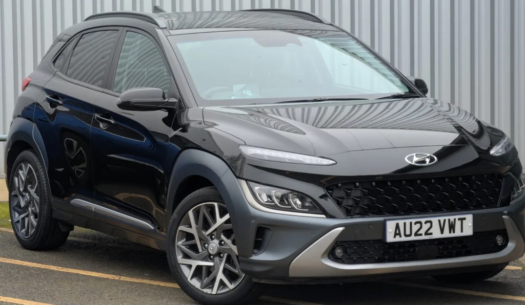 Hyundai Kona 1.6 Gdi Hybrid Ultimate Dct Black