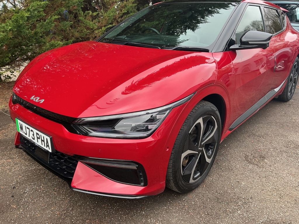 Kia EV6 166Kw Gt Line S 77.4Kwh Estate MJ73PHA Red #5