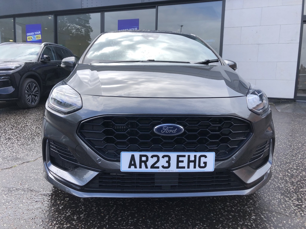 Ford Fiesta 1.0 Ecoboost Hybrid Mhev 125 St-line X AR23EHG Grey #4