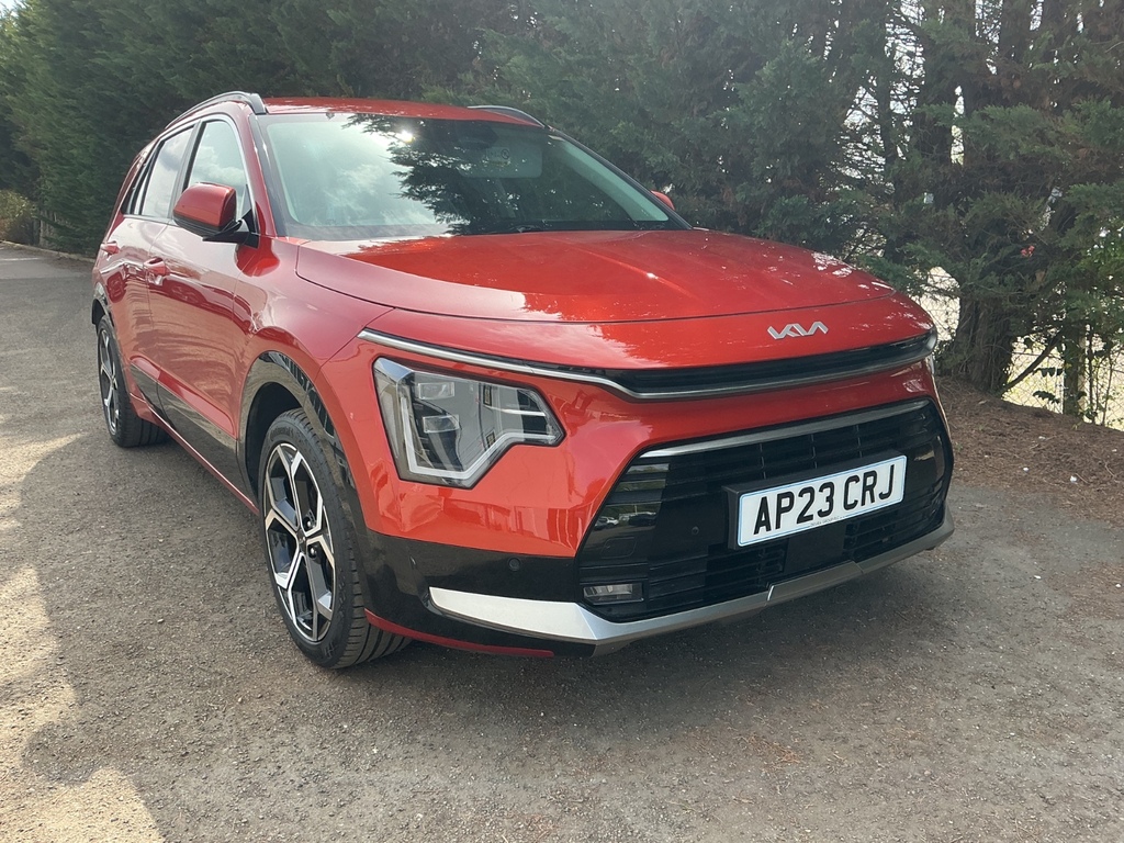 Kia Niro 1.6 Gdi Hybrid 3 Dct Estate AP23CRJ Orange #5