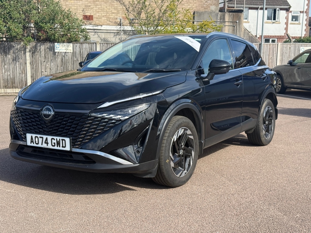 Nissan Qashqai 1.3 Dig-t Mh N-connecta AO74GWD Black #3