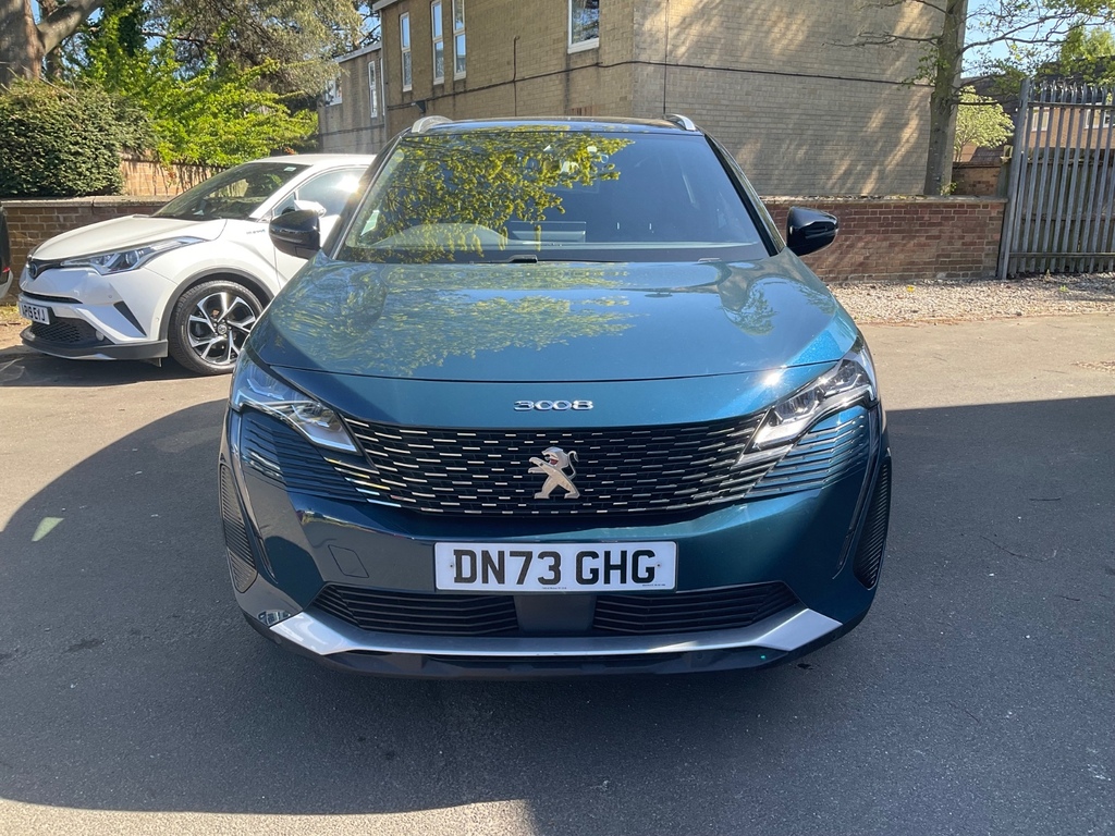 Peugeot 3008 1.2 Puretech Allure Premium Eat8 Estate DN73GHG Blue #2