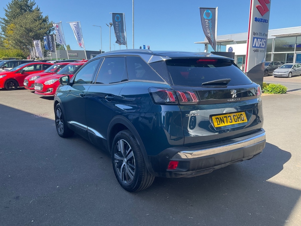 Peugeot 3008 1.2 Puretech Allure Premium Eat8 Estate DN73GHG Blue #4
