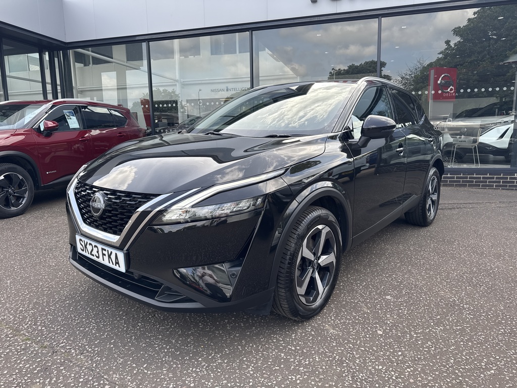Nissan Qashqai 1.3 Dig-t Mh N-connecta SK23FKA Black #4