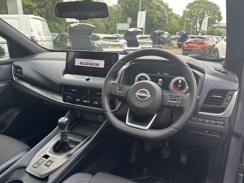 Nissan Qashqai 1.3 Dig-t Mh 158 Tekna Grey #3
