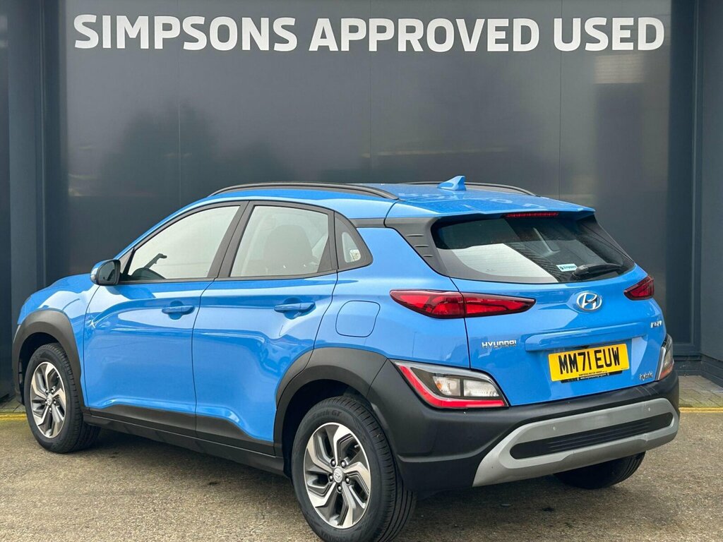 Hyundai Kona 1.6 Gdi Hybrid Se Connect Dct MM71EUW Blue #6