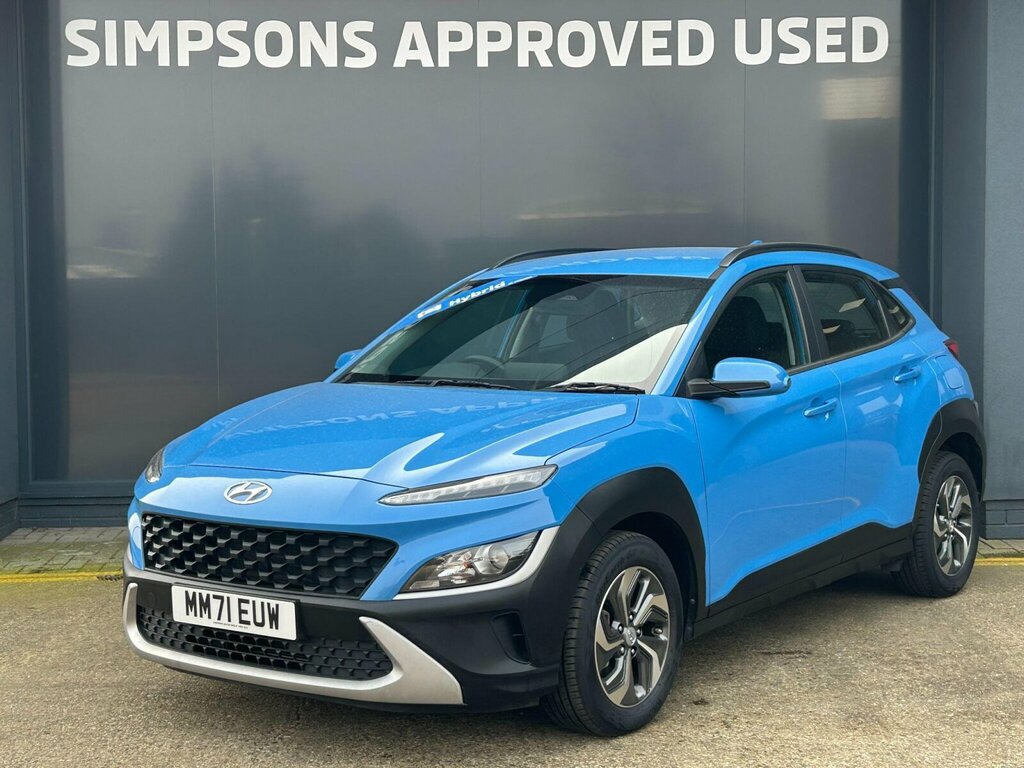 Hyundai Kona 1.6 Gdi Hybrid Se Connect Dct MM71EUW Blue #3