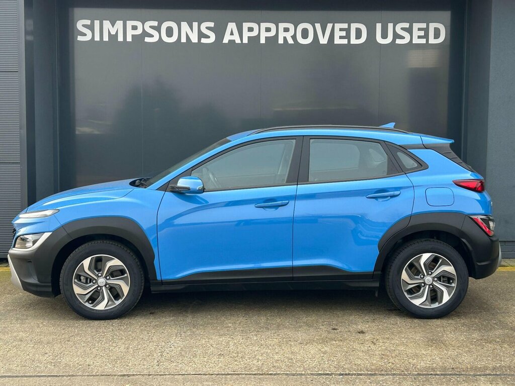 Hyundai Kona 1.6 Gdi Hybrid Se Connect Dct MM71EUW Blue #4