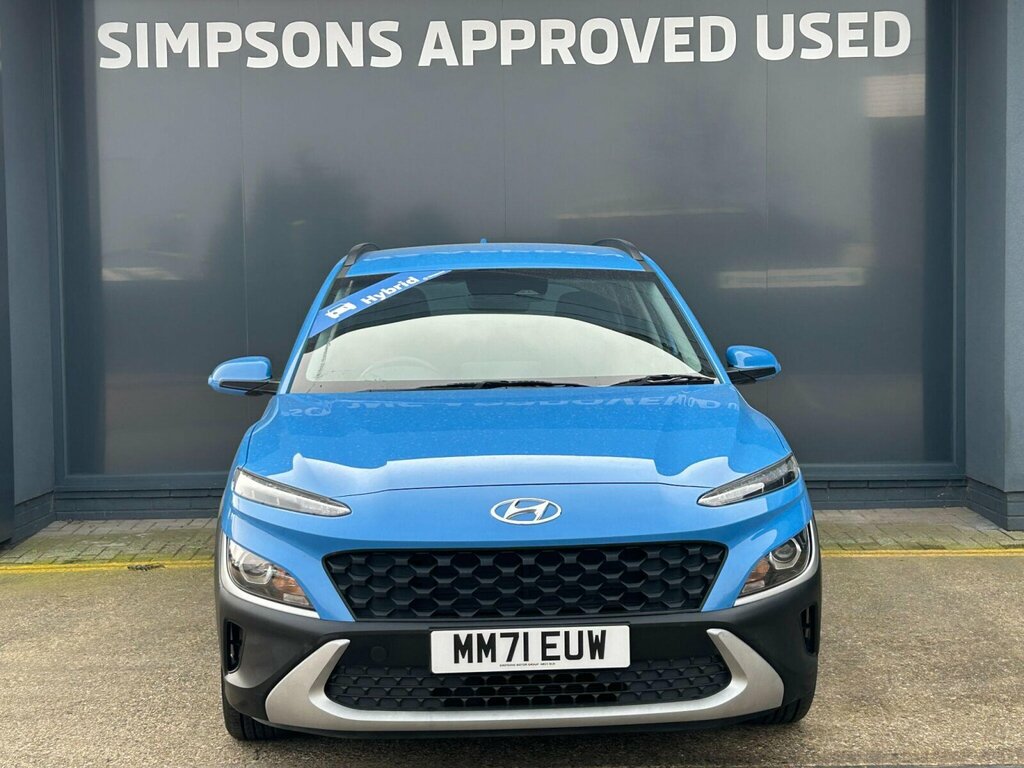 Hyundai Kona 1.6 Gdi Hybrid Se Connect Dct MM71EUW Blue #2