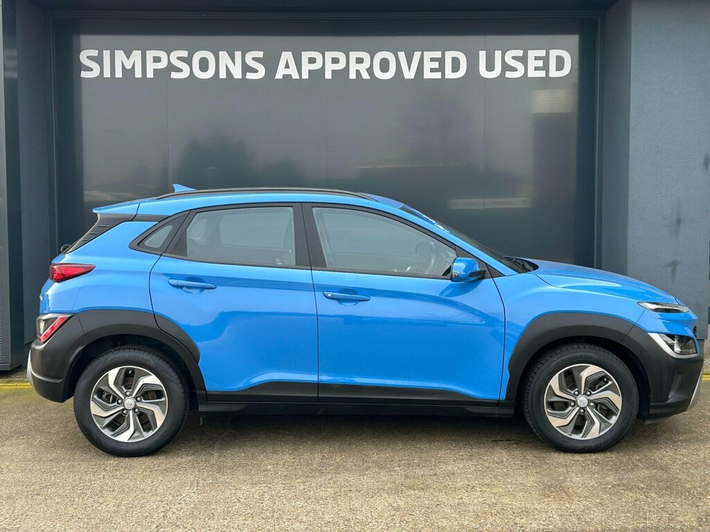 Hyundai Kona 1.6 Gdi Hybrid Se Connect Dct MM71EUW Blue #5