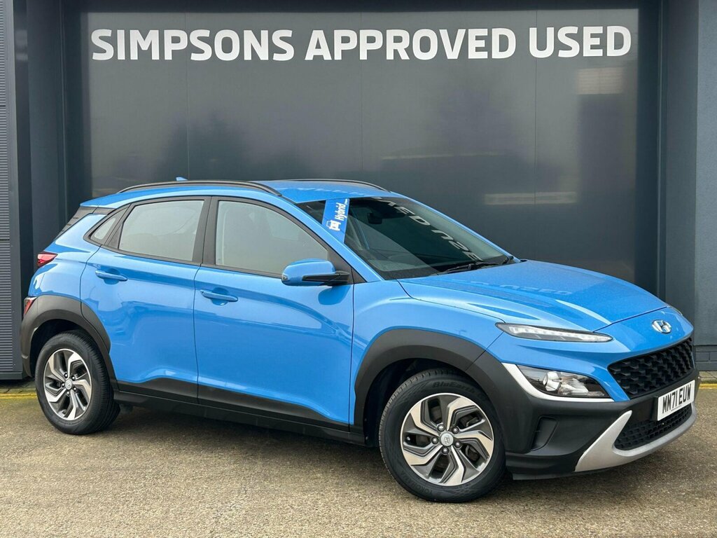 Hyundai Kona 1.6 Gdi Hybrid Se Connect Dct Blue
