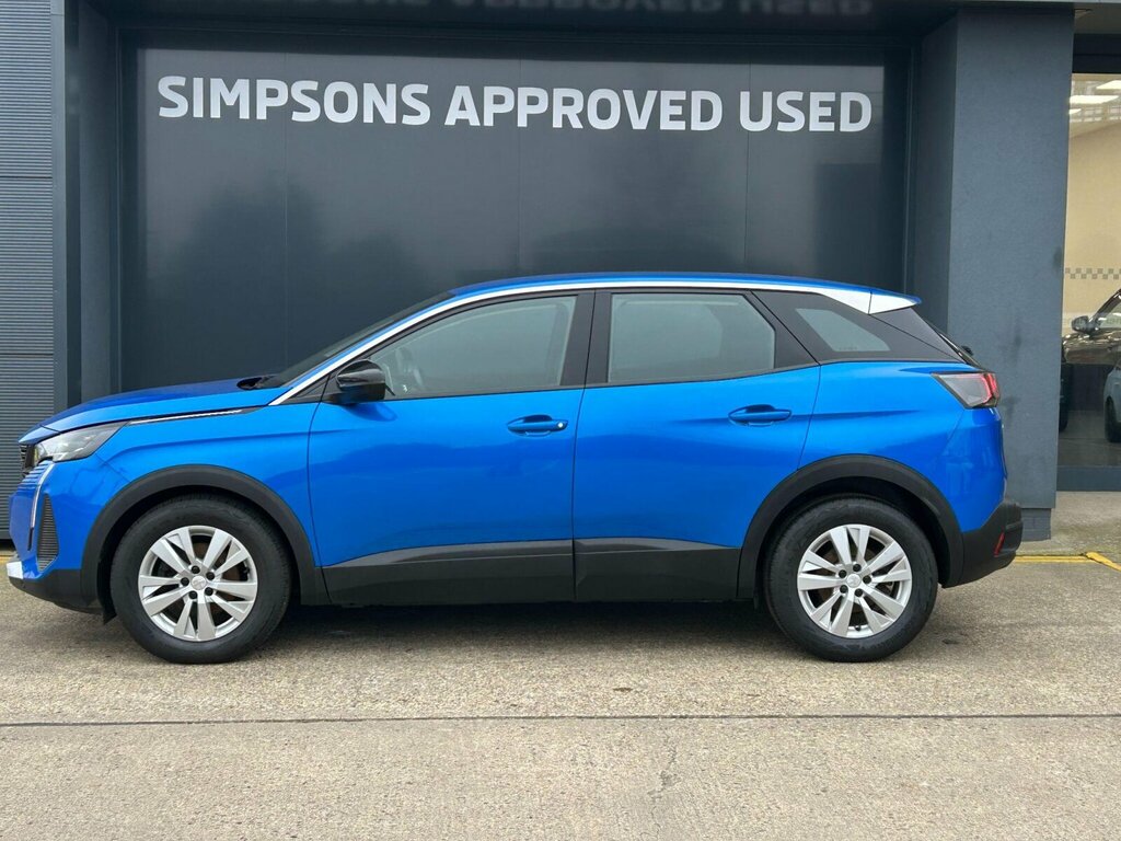 Peugeot 3008 1.5 Bluehdi Active Premium Estate ST71UFW Blue #4