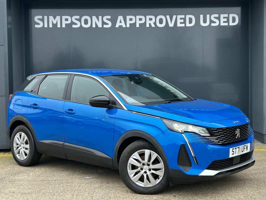 Peugeot 3008 1.5 Bluehdi Active Premium Estate Blue