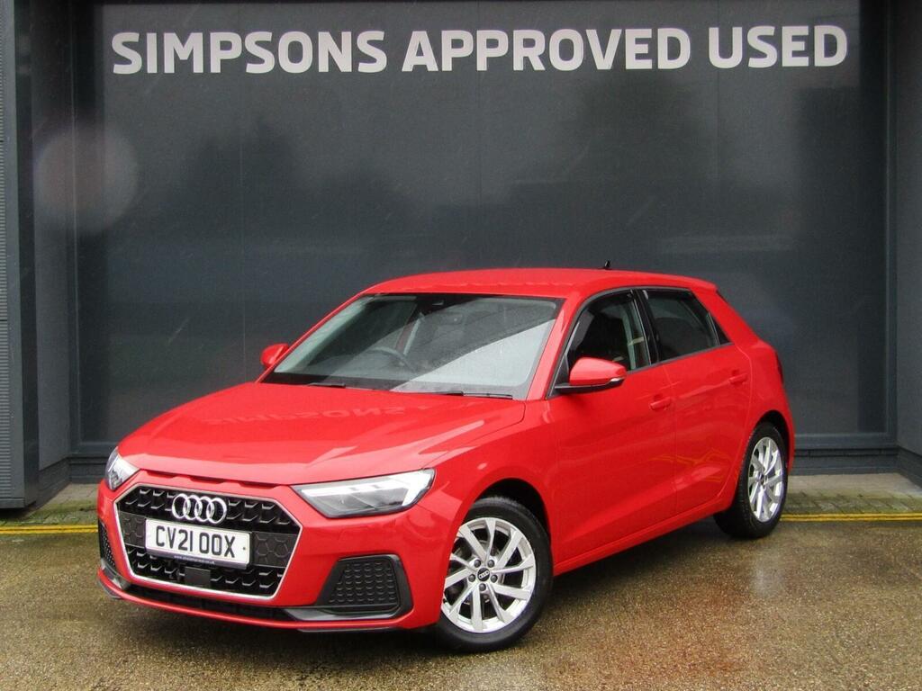Audi A1 25 Tfsi Sport CV21OOX Red #3