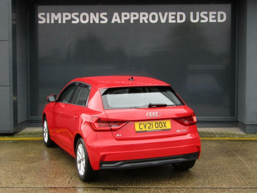 Audi A1 25 Tfsi Sport CV21OOX Red #6