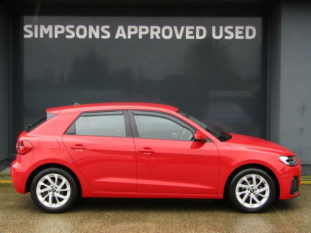 Audi A1 25 Tfsi Sport CV21OOX Red #4